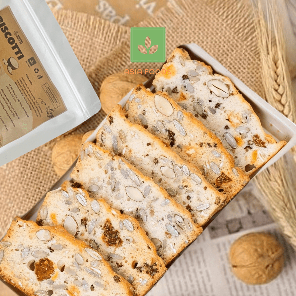 250g Bánh Biscotti ăn kiêng, giảm cân/bánh ngũ cốc