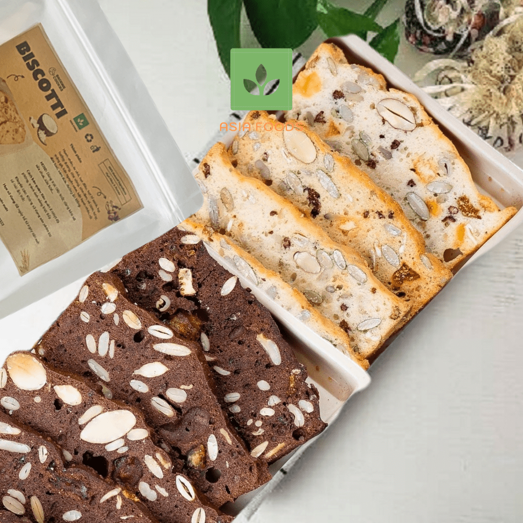 250g Bánh Biscotti ăn kiêng, giảm cân/bánh ngũ cốc