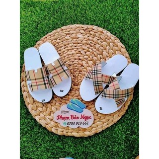 Dép cặp Nam nữ quai ngan và chéo