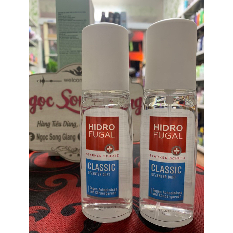 (HÀNG XT ĐỨC) Xịt khử mùi cơ thể Hidro Fugal