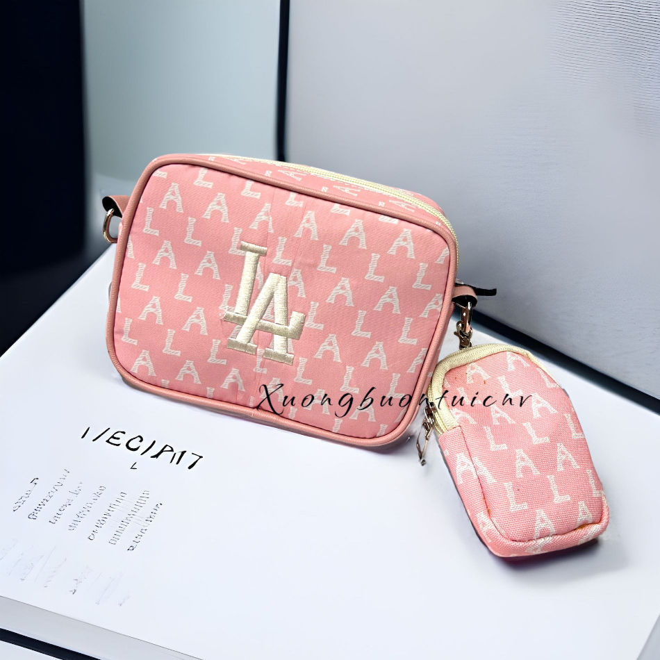 Túi xách nữ đeo chéo, đeo vai bộ đôi NY dây bản to thời trang