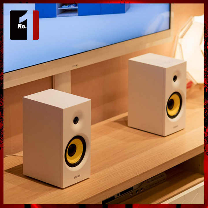 Loa Máy Tính Bluetooth Để Bàn Màu Trắng 2.0 EDIFIER R1080BT White Loa Vi Tính Âm Thanh Hay Bass Cực Mạnh