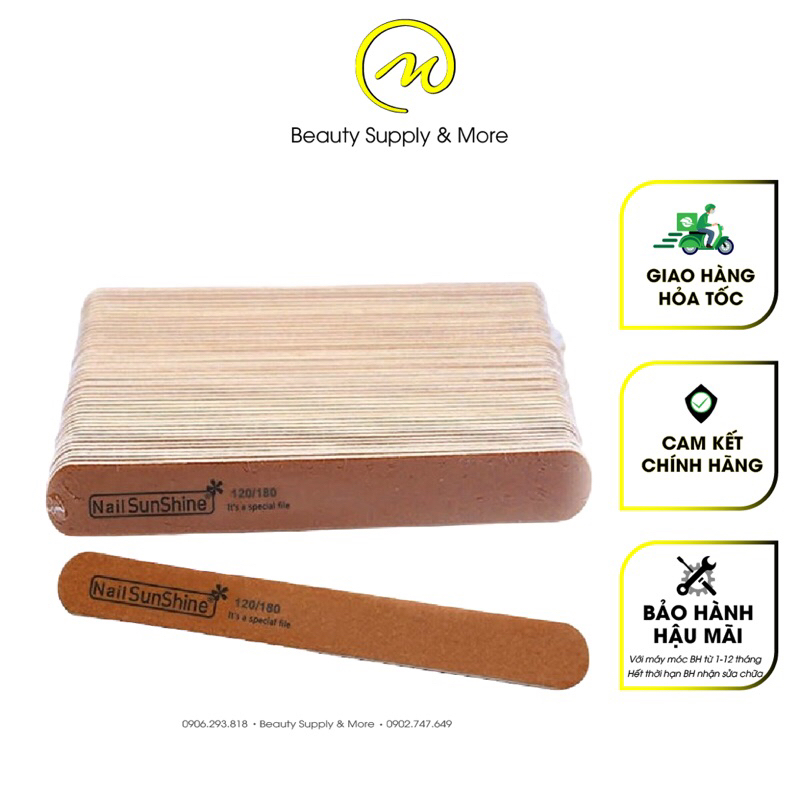 Dũa Nâu SunShine/Via Secret/O.P.I