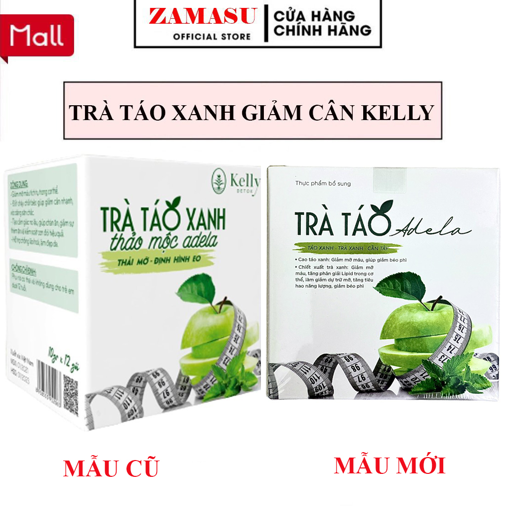 Trà Táo Giảm Cân Thảo Mộc Xanh Định Hình Eo Thon,Dáng Đẹp,Thải Mỡ.