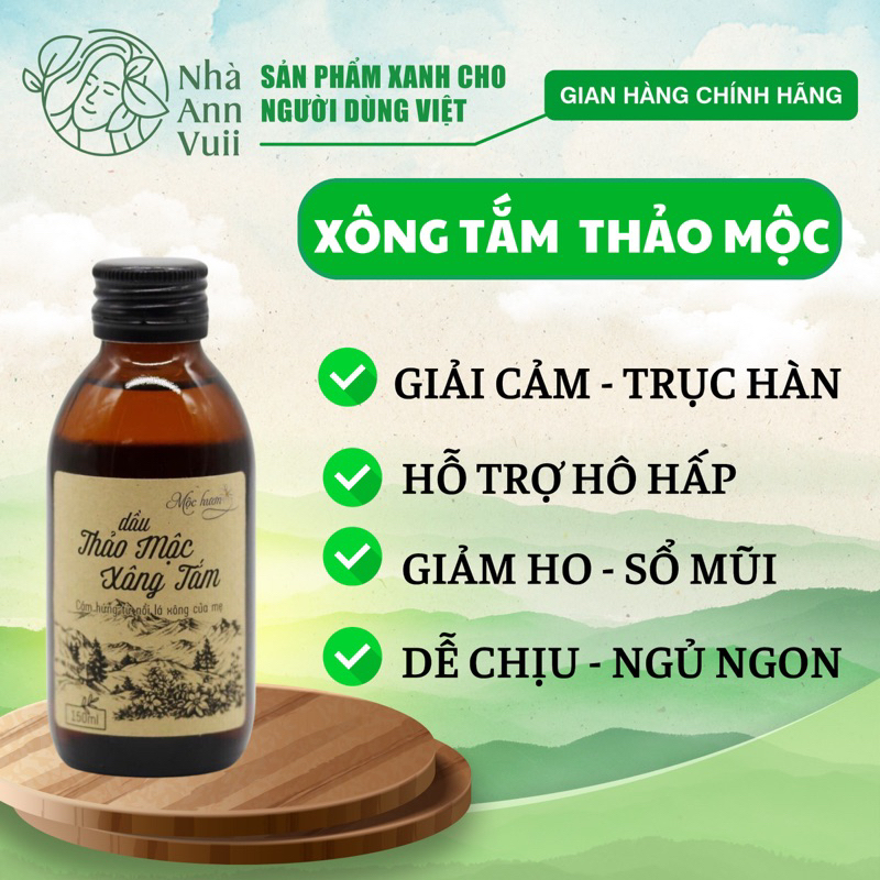 Xông tắm thảo mộc - cảm hứng từ lá xông của mẹ