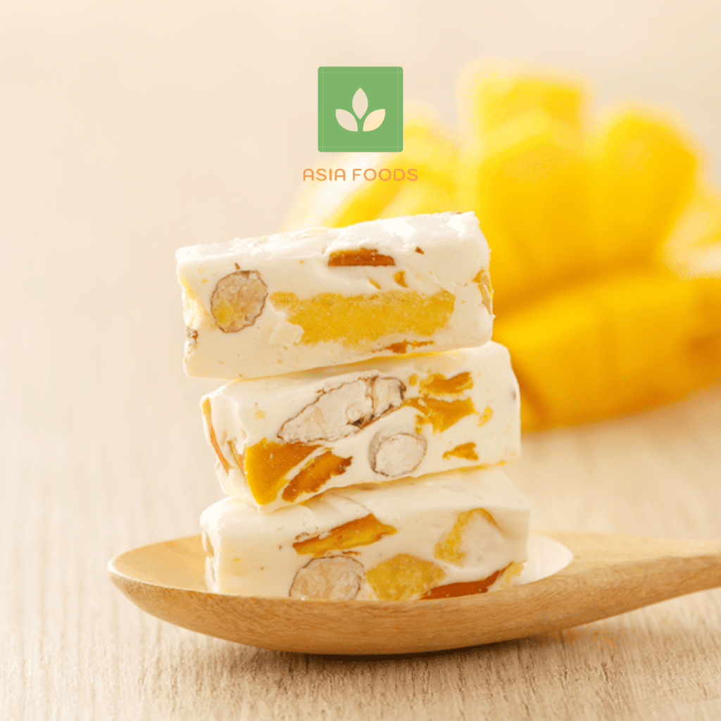 Kẹo Nougat ăn kiêng/ giảm cân, kẹo hạt dinh dưỡng. hộp 300g.