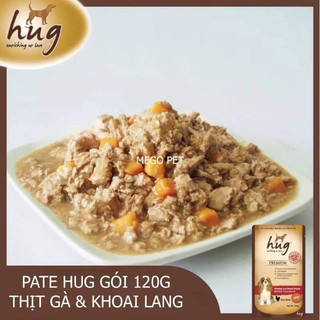 Pate Cho Chó Hug Dạng Gói 120Gr