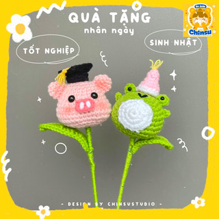Bông Hoa Len Hình Thú [ Chat để được tư vấn ]