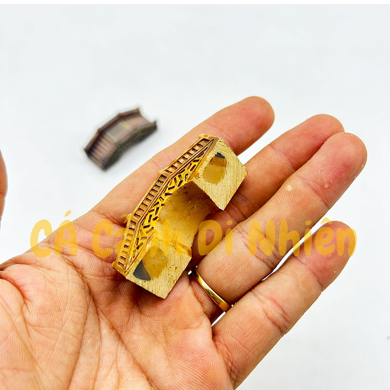 Mô Hình Cầu VÒM đá mini bằng nhựa trang trí tiểu cảnh hồ cá Terrarium sen đá