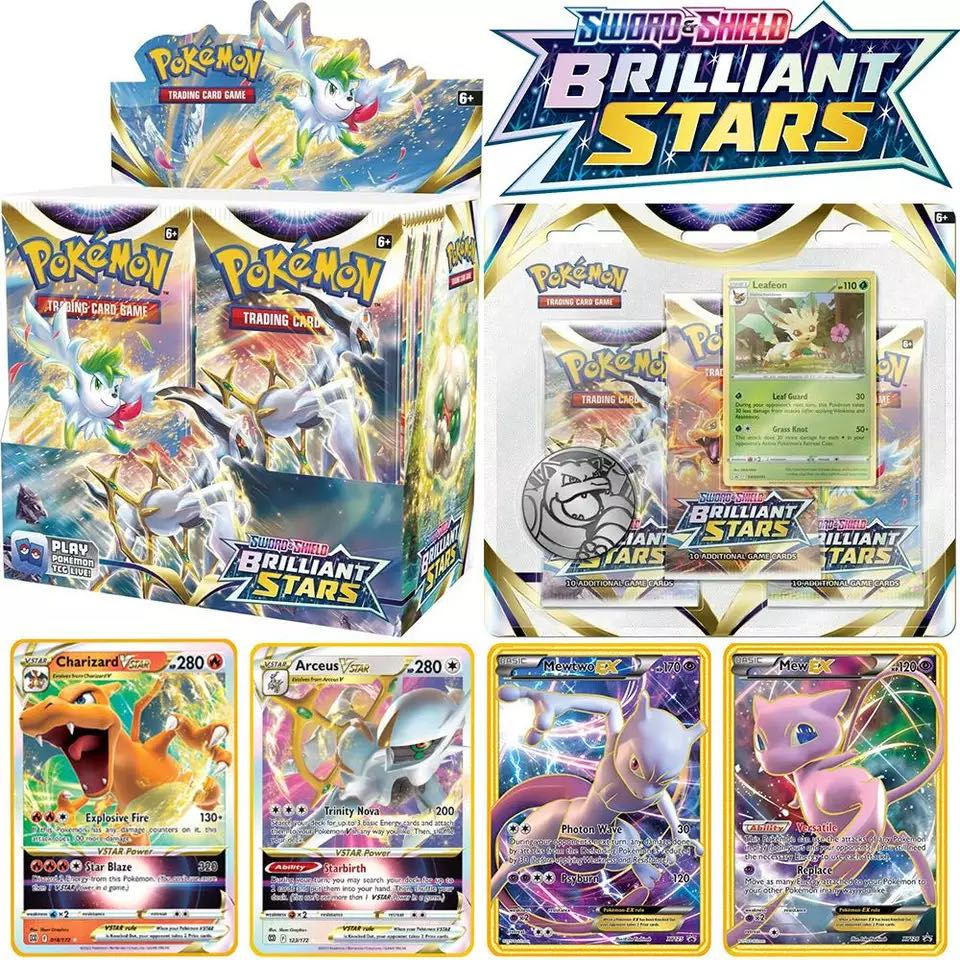 🌟GIÁ SỐC🌟 Hộp Bài Pokemon 36 Gói 360 Thẻ Silver Tempest Lost Origin 36 Pack Booster Box