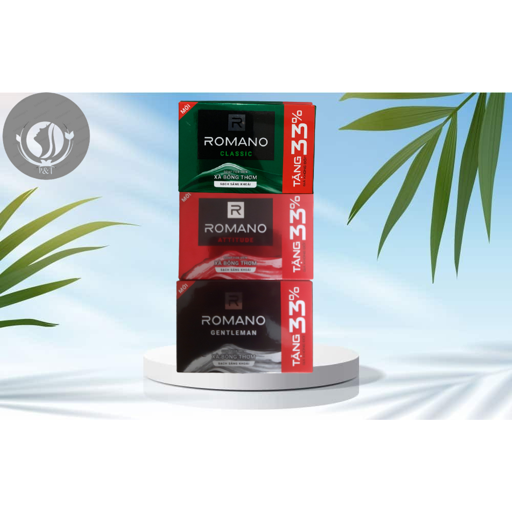Xà Bông Cục Romano Classic/ Attitude/ Gentleman 120g.