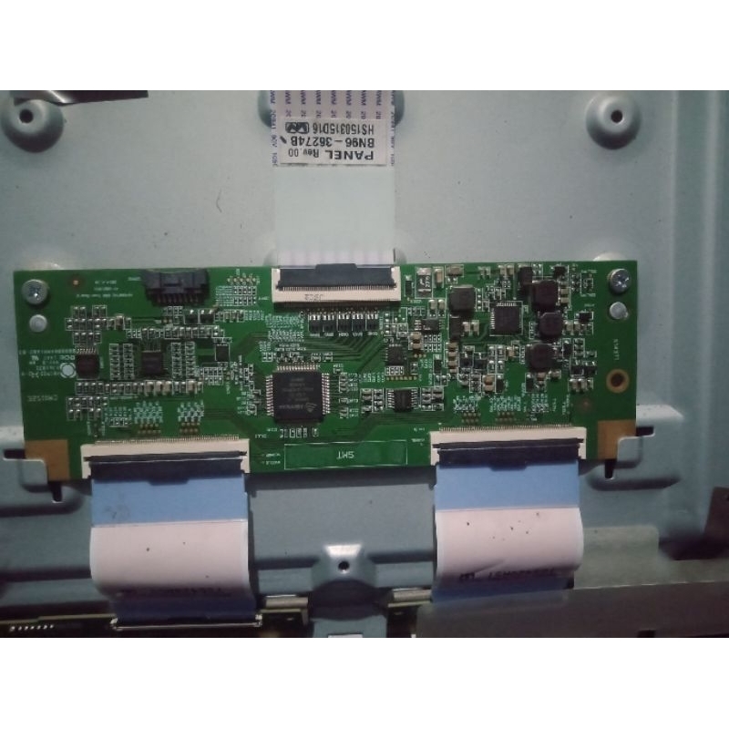Bo điều khiển, bo nguồn, bo tcon, bo wifi, mắt nhận, cáp panel, cặp loa tivi Samsung UA48J5500AK bóc máy