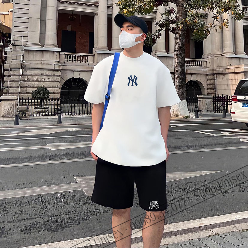 Áo Thun Unisex MLB Basic Form Rộng Chất Vải Mềm Mát Full 4 Màu