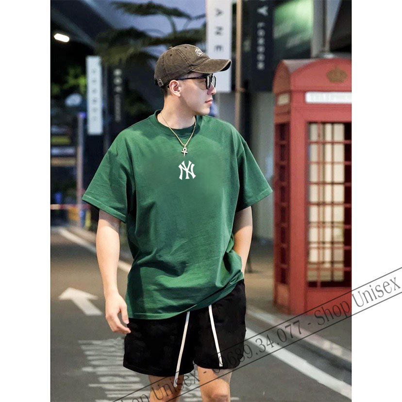 Áo Thun Unisex MLB Basic Form Rộng Chất Vải Mềm Mát Full 4 Màu