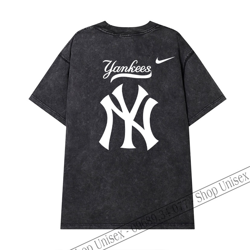 Áo Thun Unisex MLB Basic Form Rộng Chất Vải Mềm Mát Full 4 Màu