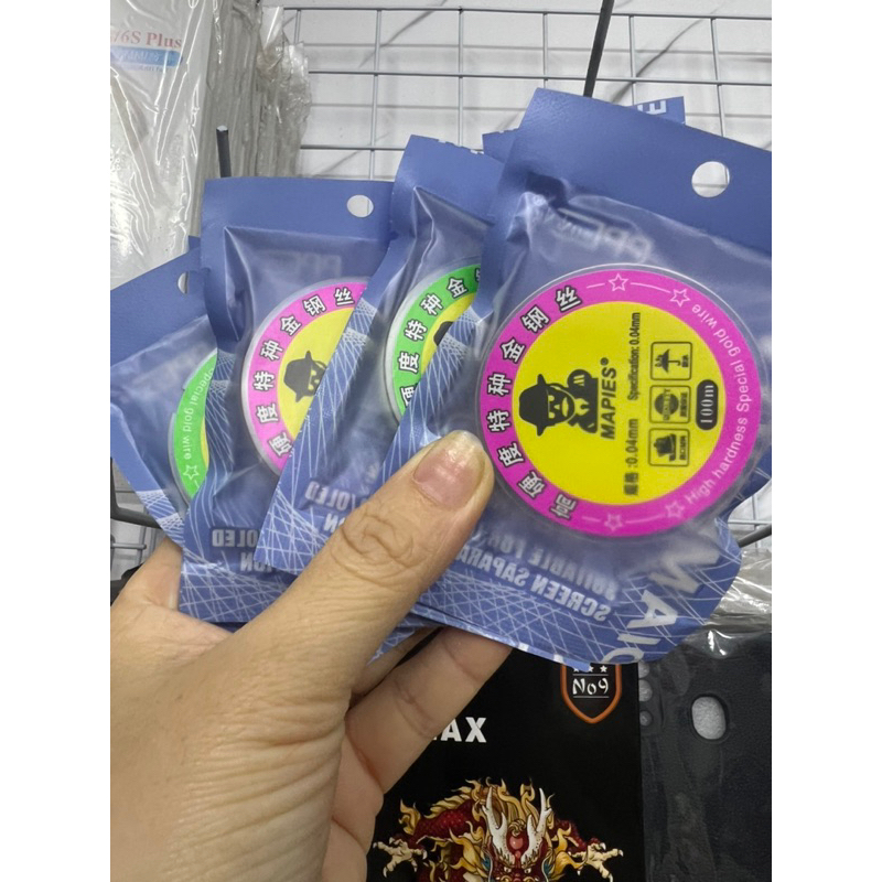 DÂY CẮT KÍNH MAPIES SIZE 0.03 0.04 0.05 100m siêu dai