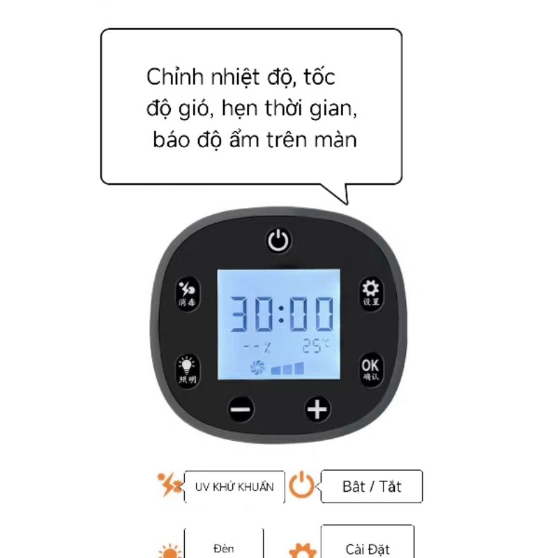 Lồng sấy mèo Petzhidi 55L UV khử khuẩn + hút lông