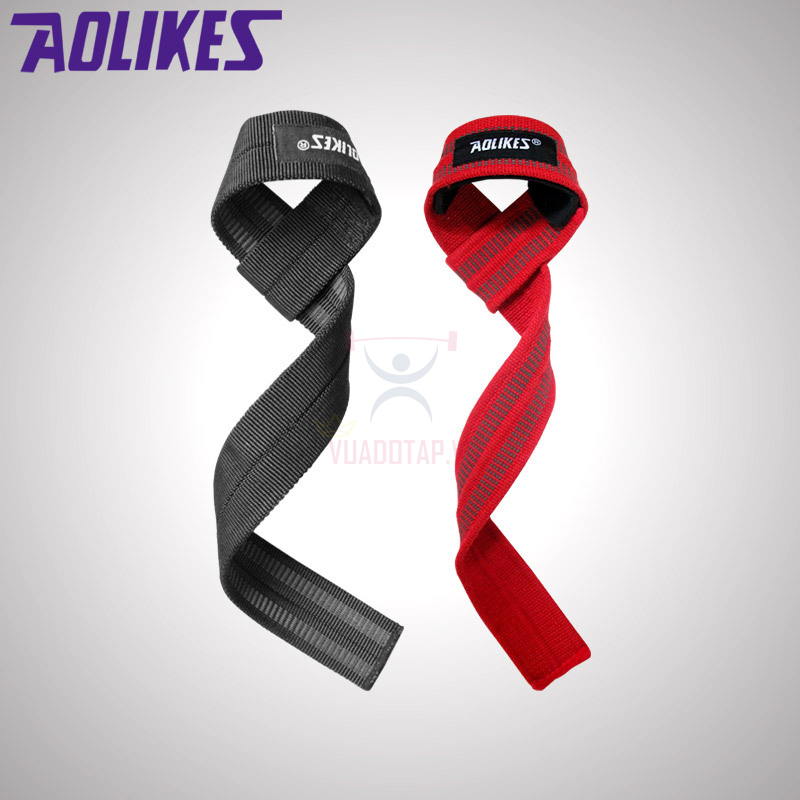 Dây Kéo Lưng Tập Gym Lifting Straps AOLIKES A-7635