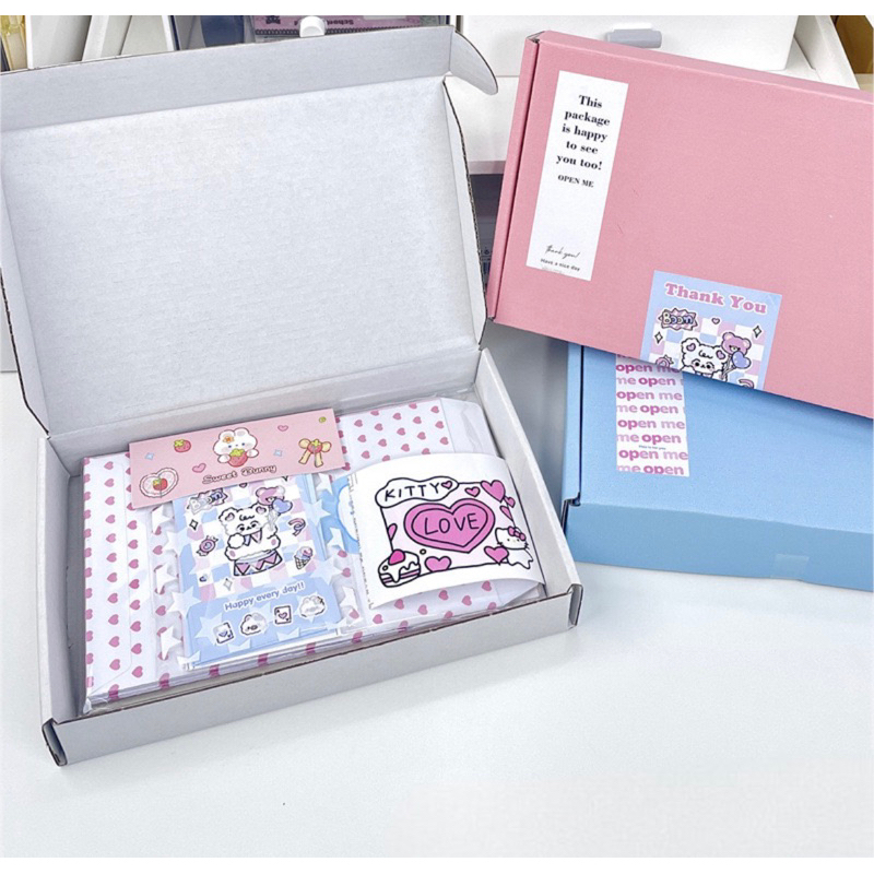 Hộp carton nắp gập gói hàng size 20x13x3cm