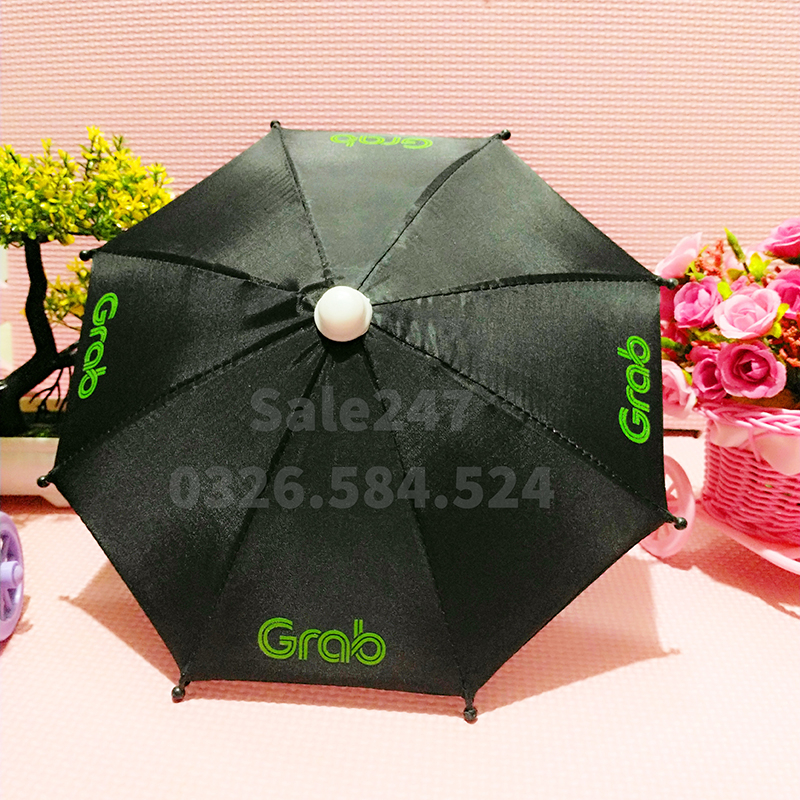 Dù  Che Điện Thoại Grab - Che Nắng Mưa Siêu Tiện Lợi