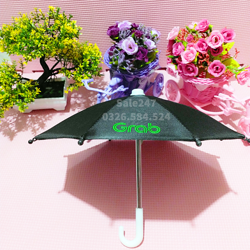 Dù  Che Điện Thoại Grab - Che Nắng Mưa Siêu Tiện Lợi