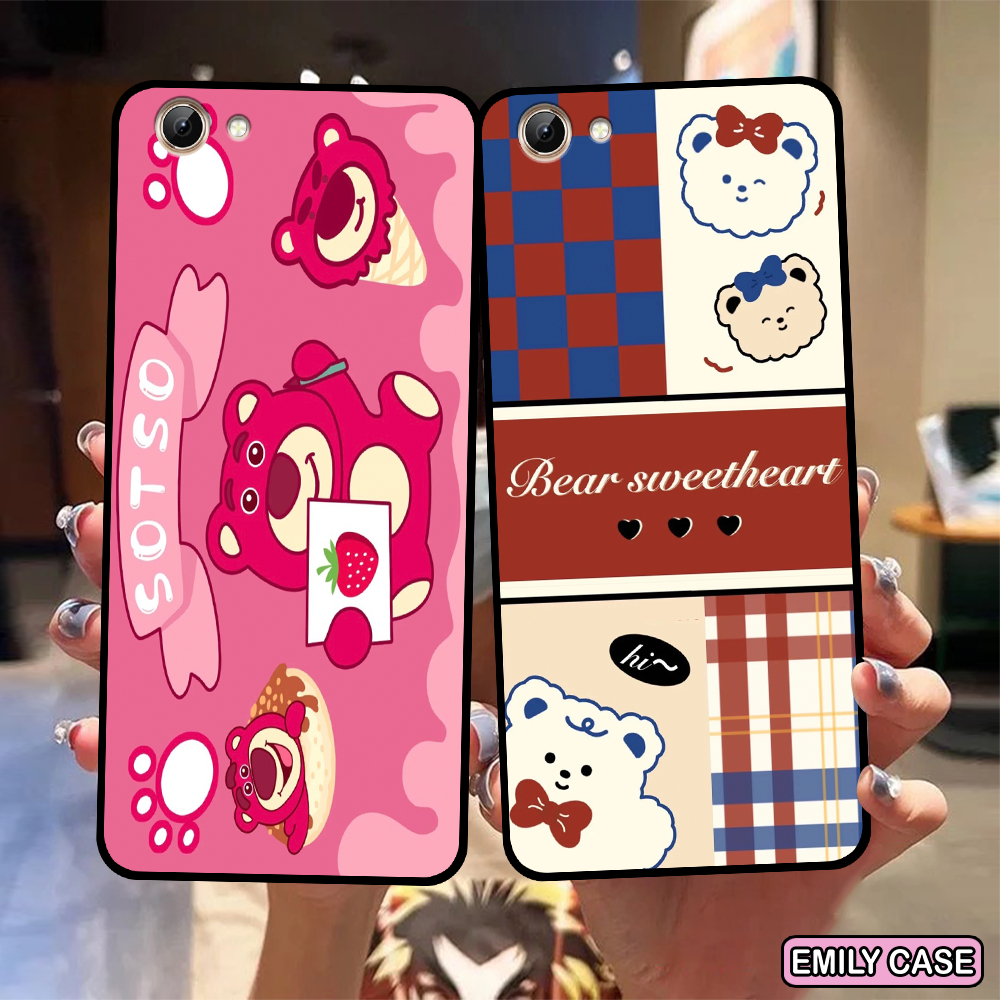 Ốp Oppo A37 / Neo 9 / F1 Plus in hình gấu hồng lotso, mèo cute, doremon rẻ đẹp