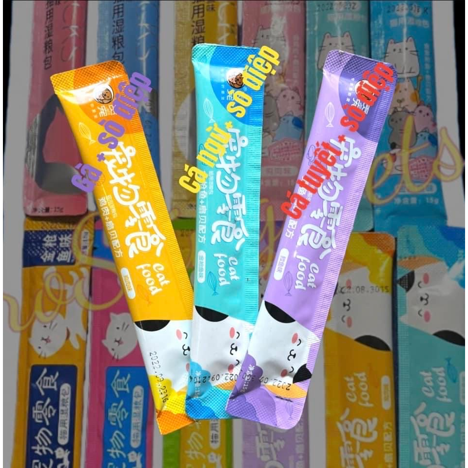 Combo 100 thanh súp thưởng mix vị