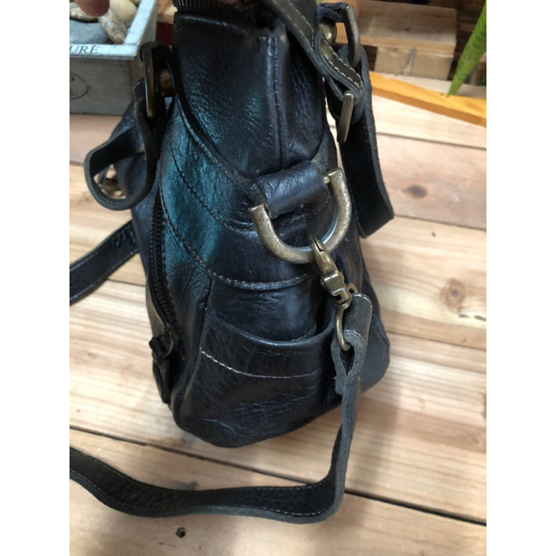 Túi 2hand Vintage da mộc hiệu Ensoen