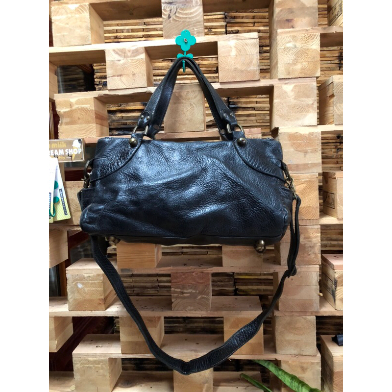 Túi 2hand Vintage da mộc hiệu Ensoen