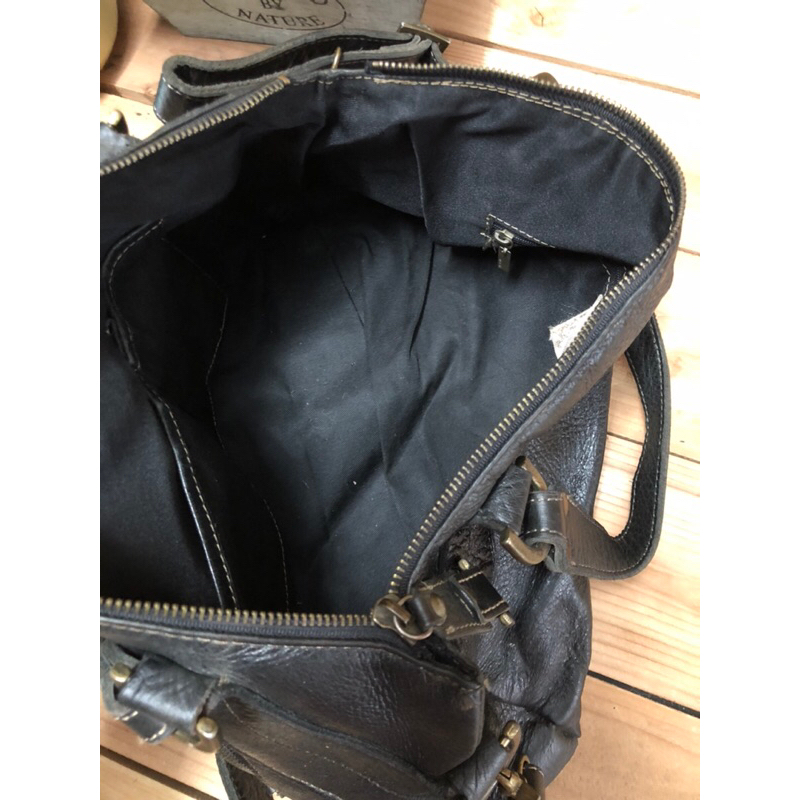 Túi 2hand Vintage da mộc hiệu Ensoen