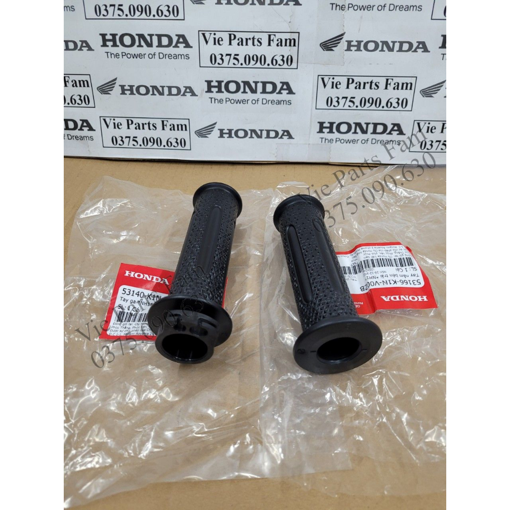Cặp bao tay Winner, SH Mode 2020-2023, SH 2017-2023, Vision 2015-2023 (2 dây ga), hàng chính hãng Honda