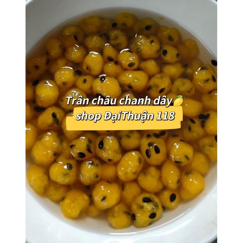 Trân châu chanh dây 🍋