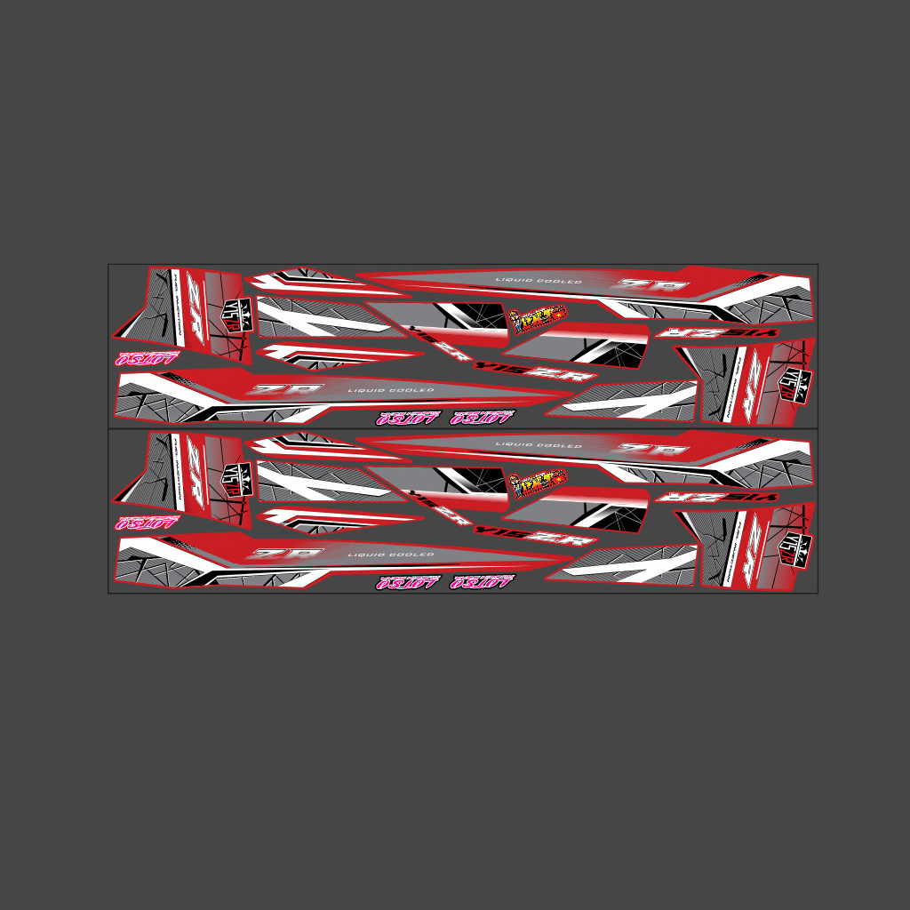 Tem rời y15zr dán xe máy sirius