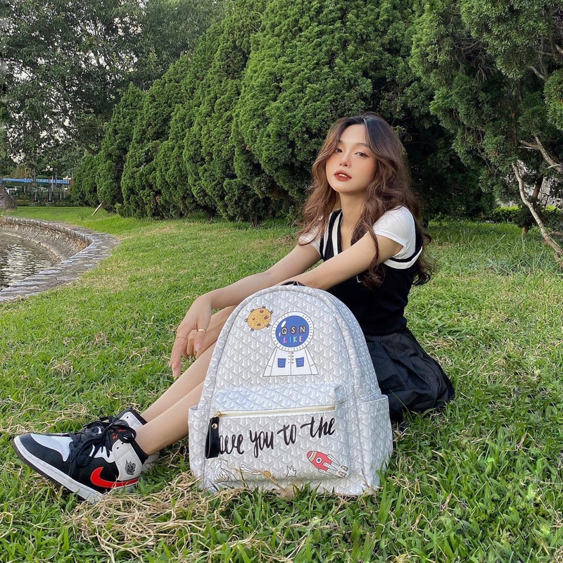 Balo Edmond Masion QSN Tặng Kèm móc khoá ngựa