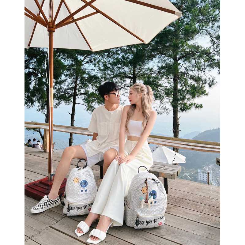 Balo Edmond Masion QSN Tặng Kèm móc khoá ngựa