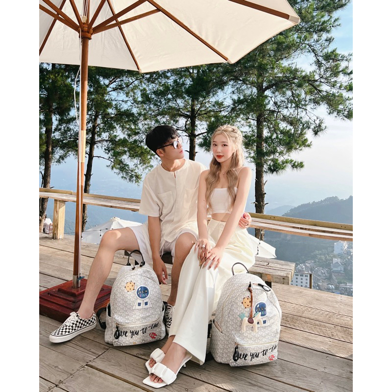 Balo Edmond Masion QSN Tặng Kèm móc khoá ngựa