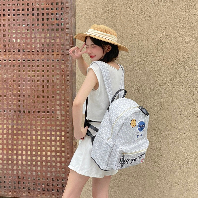 Balo Edmond Masion QSN Tặng Kèm móc khoá ngựa