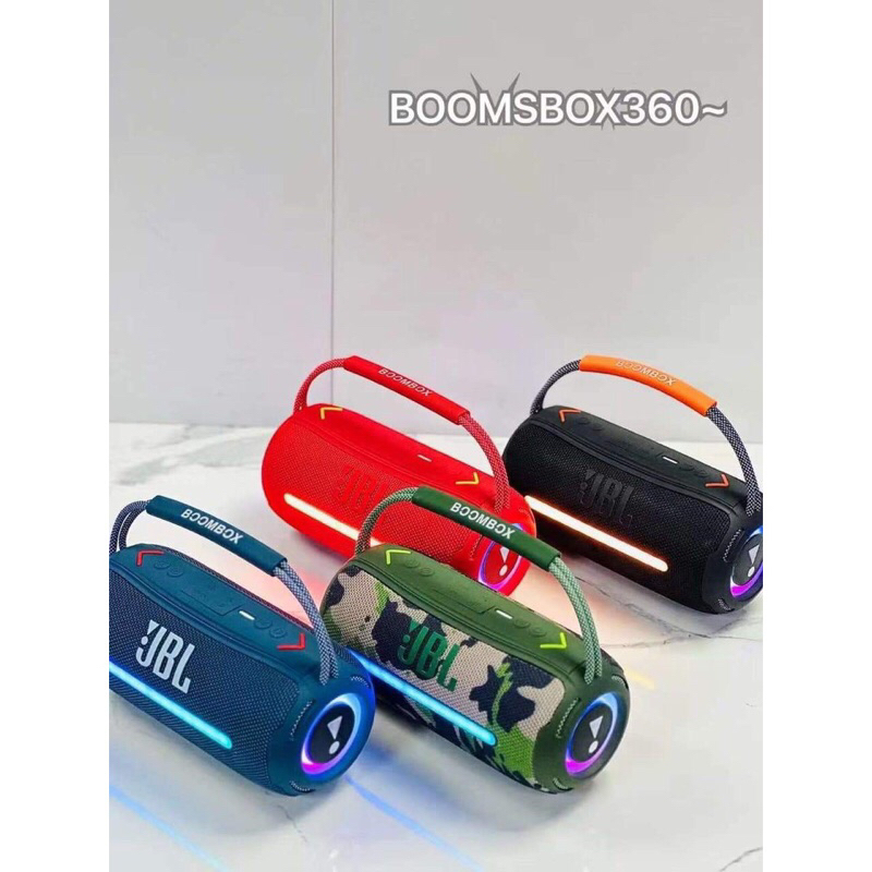 Loa Nghe Nhạc  Bluetooth JBL BOOMBOX 360 Đèn LED Loa Blutooth Di Động Không Dây Mini