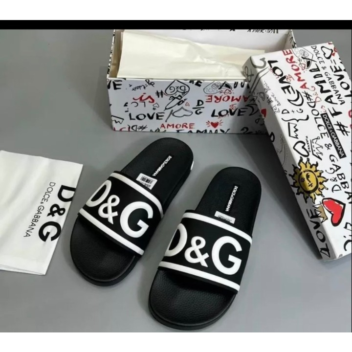 Dép D&G quai cao su size 36-43
