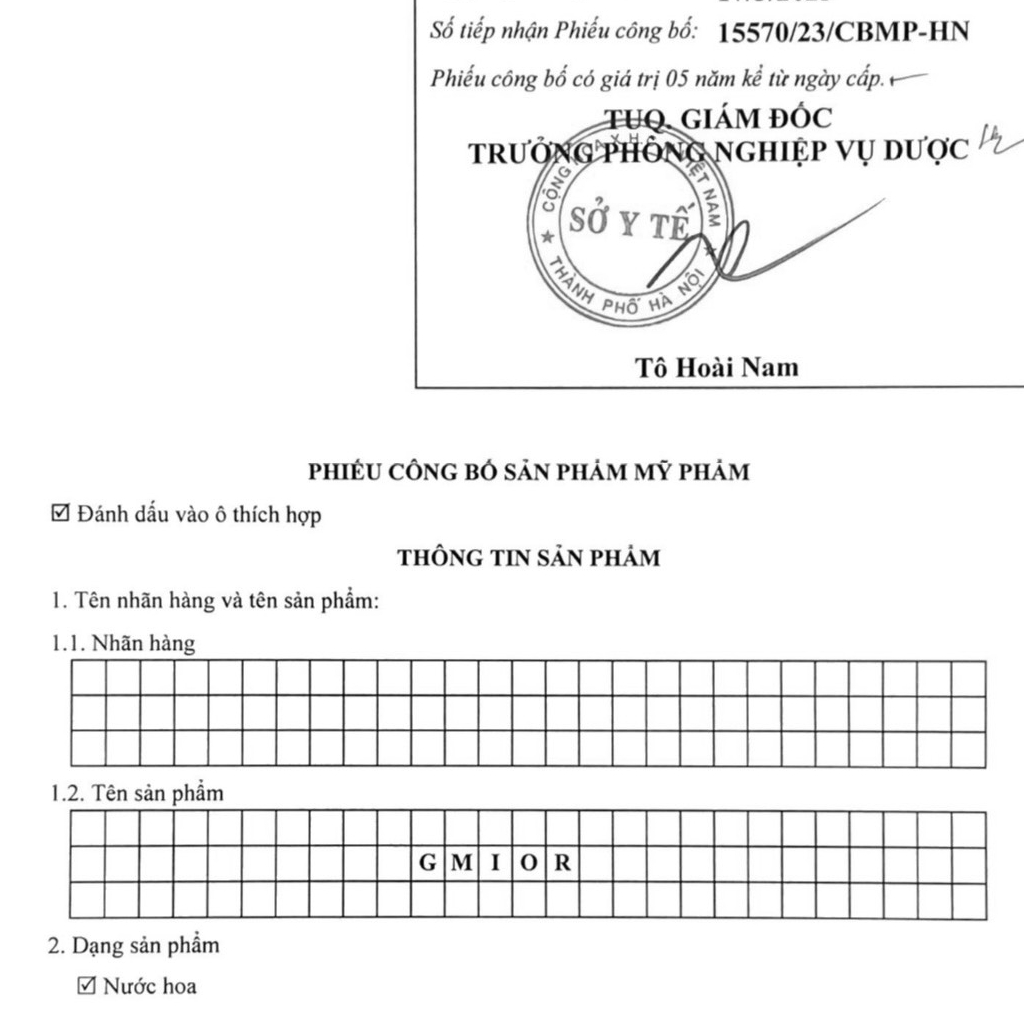 ✅  Nước Hoa Nữ GMIOR Ngọt Ngào, Gợi Cảm, Quyến rũ, Lưu Hương 8-12 Tiếng 10ml Good Girl Chính Hãng 100%