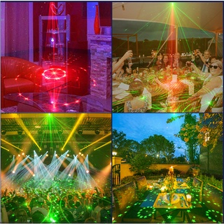 Đèn laser hiệu ứng 3D trang trí phòng karaoke sân khâu, đèn bay phòng cảm biến theo nhạc | BigBuy360 - bigbuy360.vn