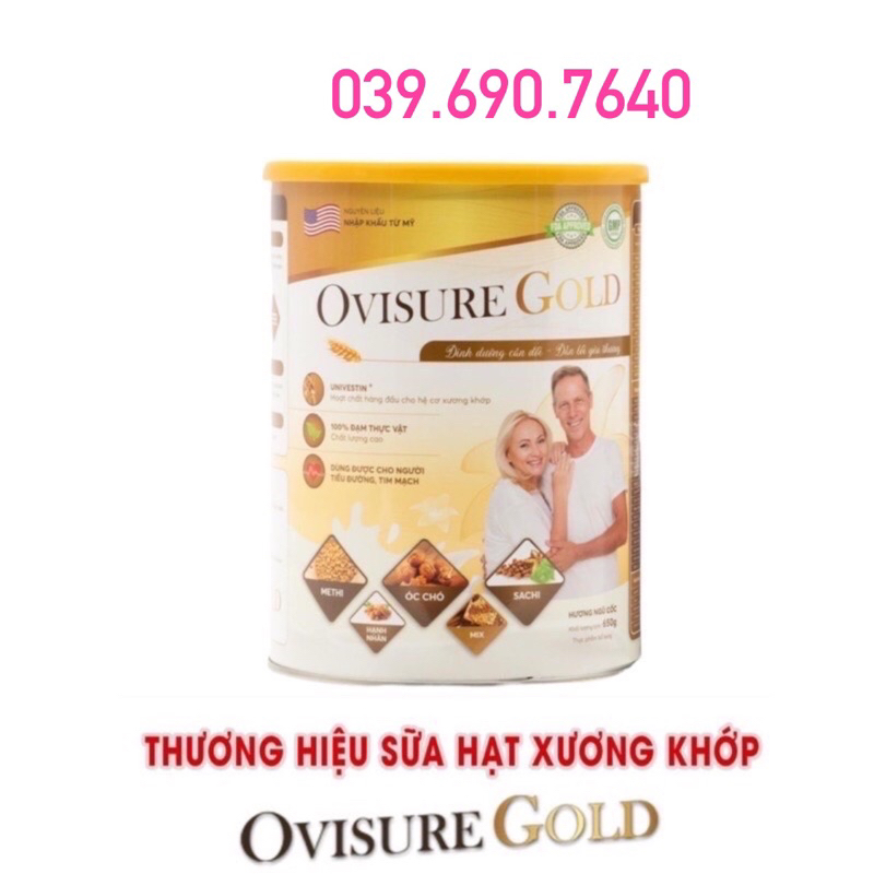 Sữa hạt Ovisure Gold