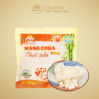 Măng chua thái sẵn kim bôi 300g - thực phẩm hương chay kbdc001