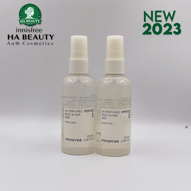 Xịt thơm toàn thân innisfree My Perfumed Body and Hair Mist 100 ml