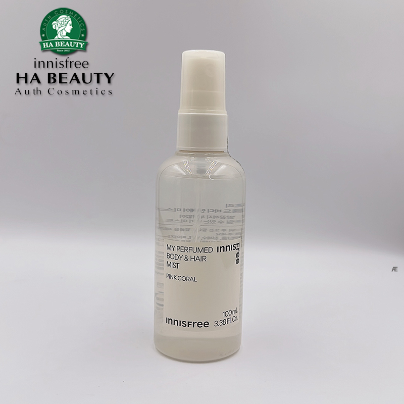 Xịt thơm toàn thân innisfree My Perfumed Body and Hair Mist 100 ml