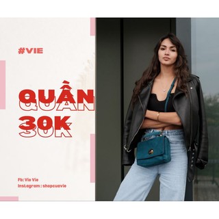Quần Culottes, quần ống rộng, quần baggy 2nd từ 5k