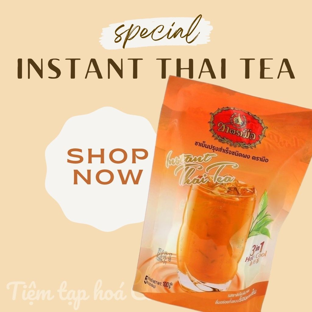 Trà sữa thái ChaTraMue Thái Lan bịch 100g