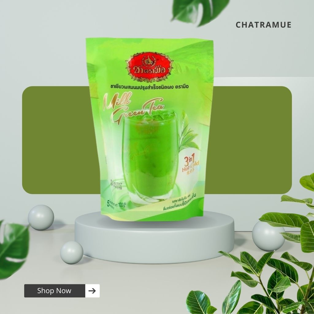 Trà sữa thái xanh ChaTraMue Thái Lan bịch 100g