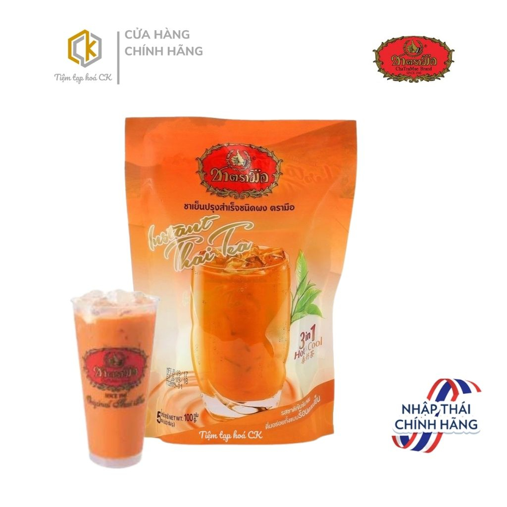 Trà sữa thái ChaTraMue Thái Lan bịch 100g
