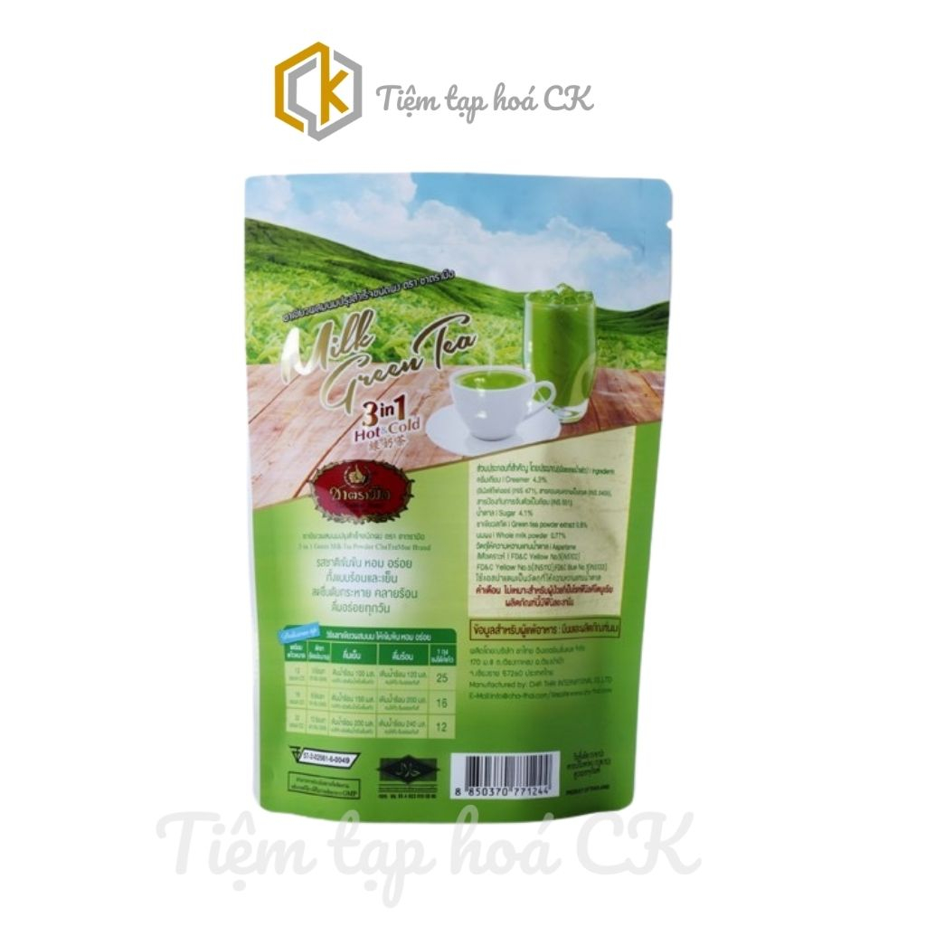 Trà sữa thái xanh ChaTraMue Thái Lan bịch 100g